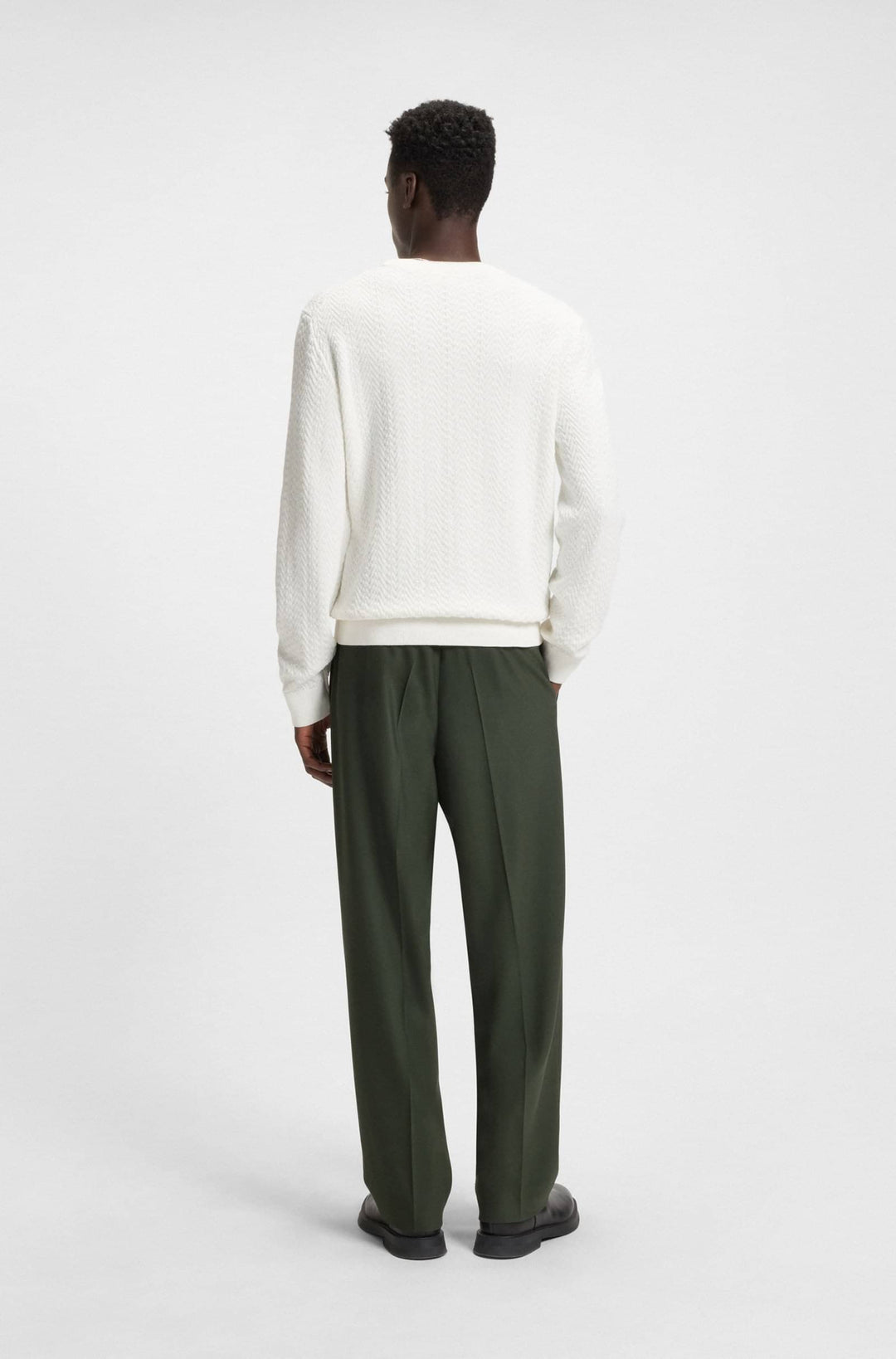 HUGO Sweaters Regular Fit - SIMO 50543789- Concorde Fashion#color_black-001