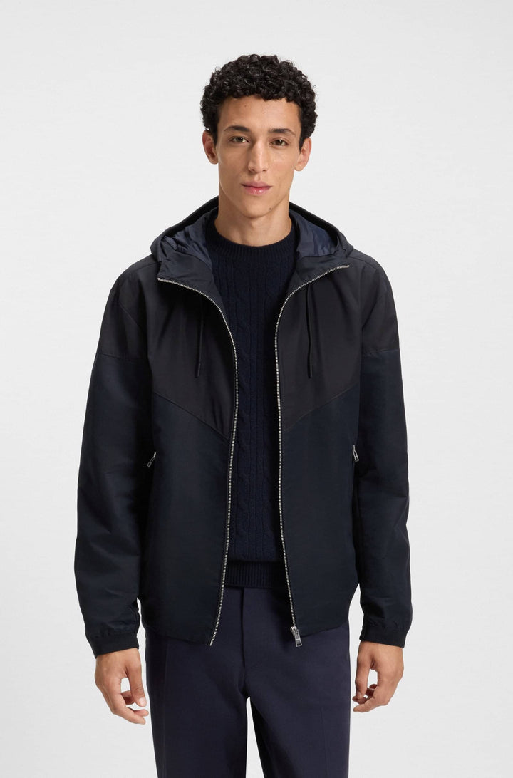 BOSS Casual Jackets Regular Fit - H-CIRENO4 50544135- Concorde Fashion#color_navy-404