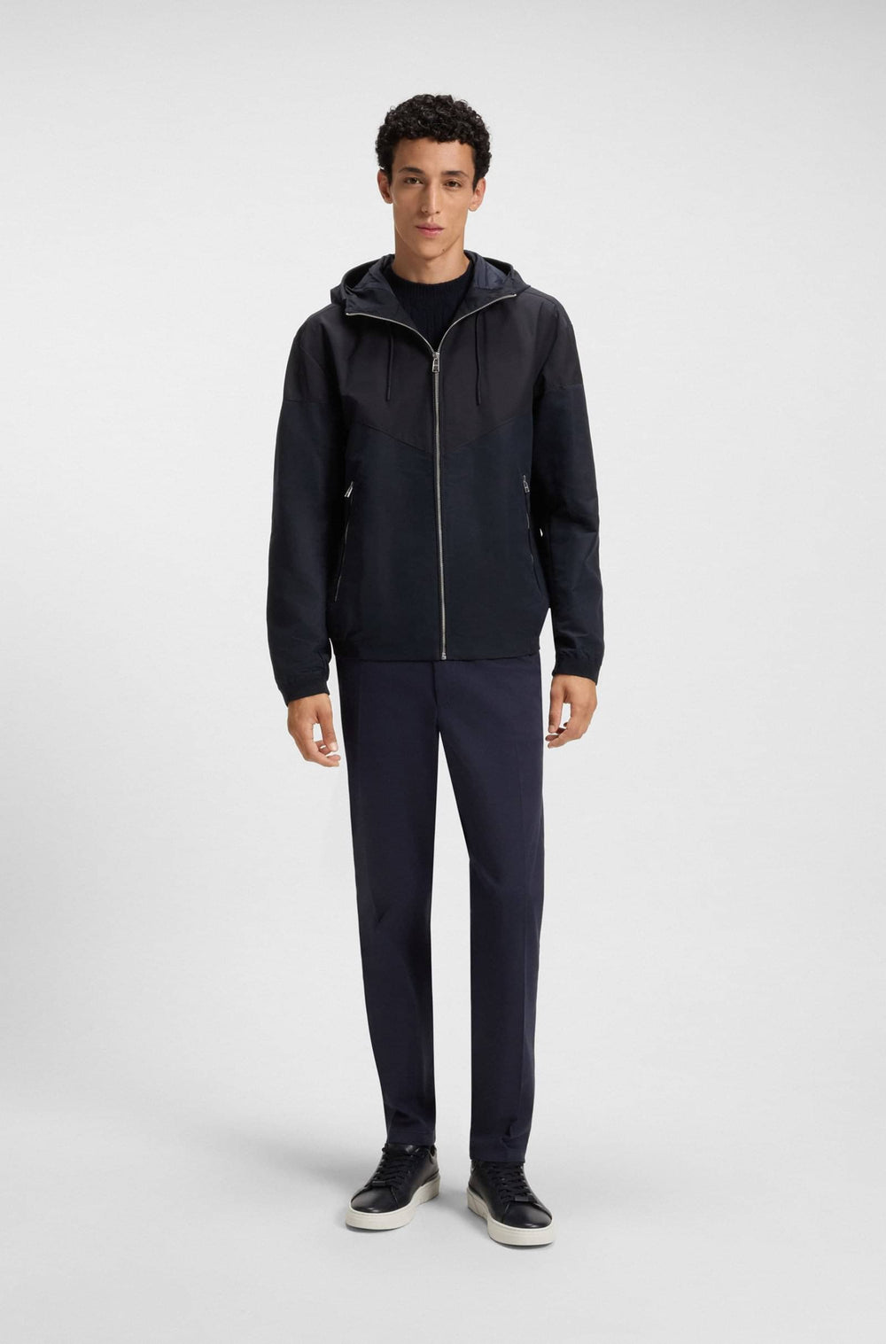 BOSS Casual Jackets Regular Fit - H-CIRENO4 50544135- Concorde Fashion#color_navy-404