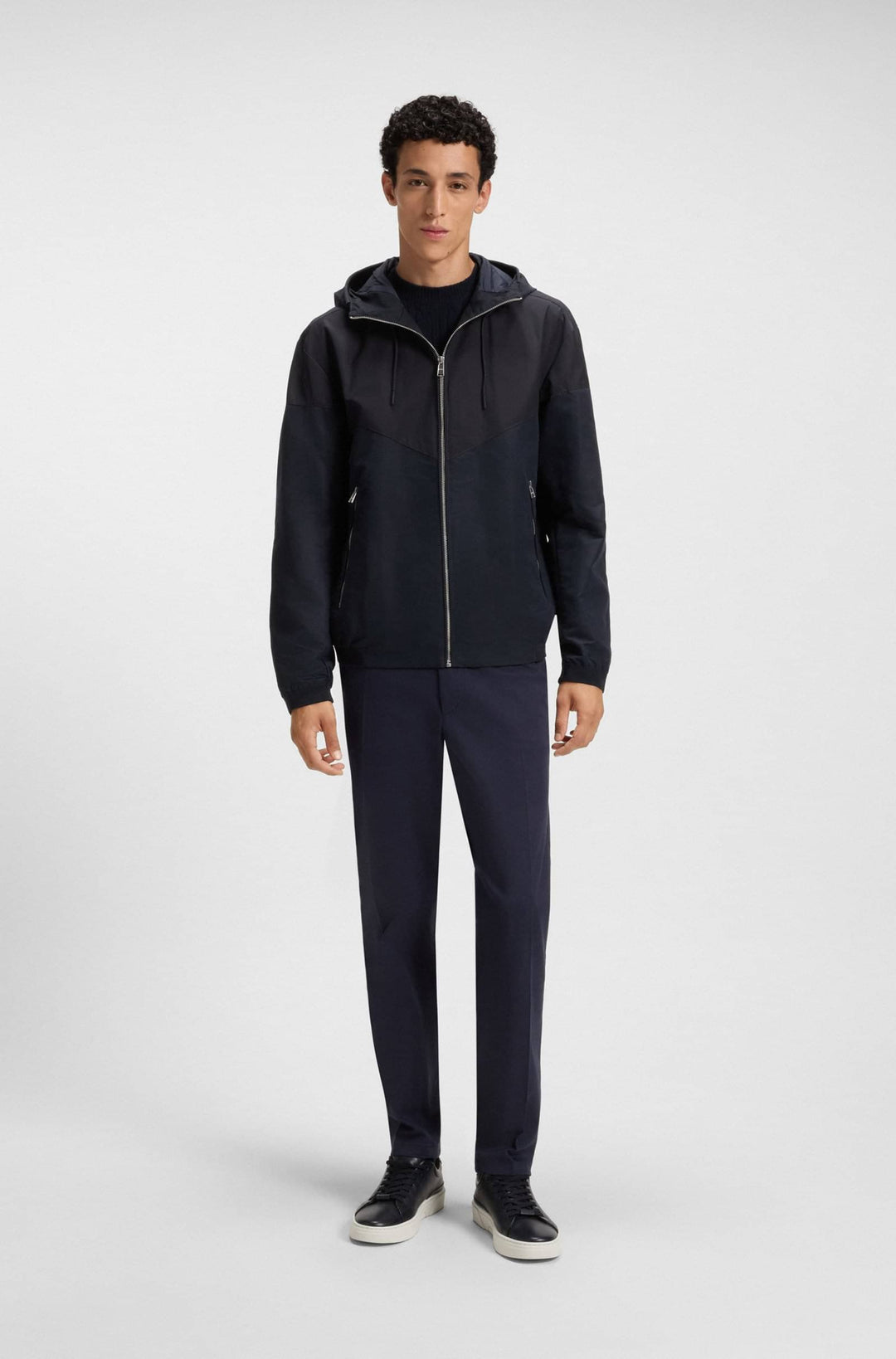 BOSS Casual Jackets Regular Fit - H-CIRENO4 50544135- Concorde Fashion#color_navy-404