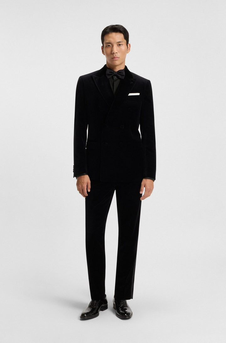 BOSS Formal Shirts Slim Fit - H-HANK-W-TUX3-DC-254 50550662- Concorde Fashion#color_black-001