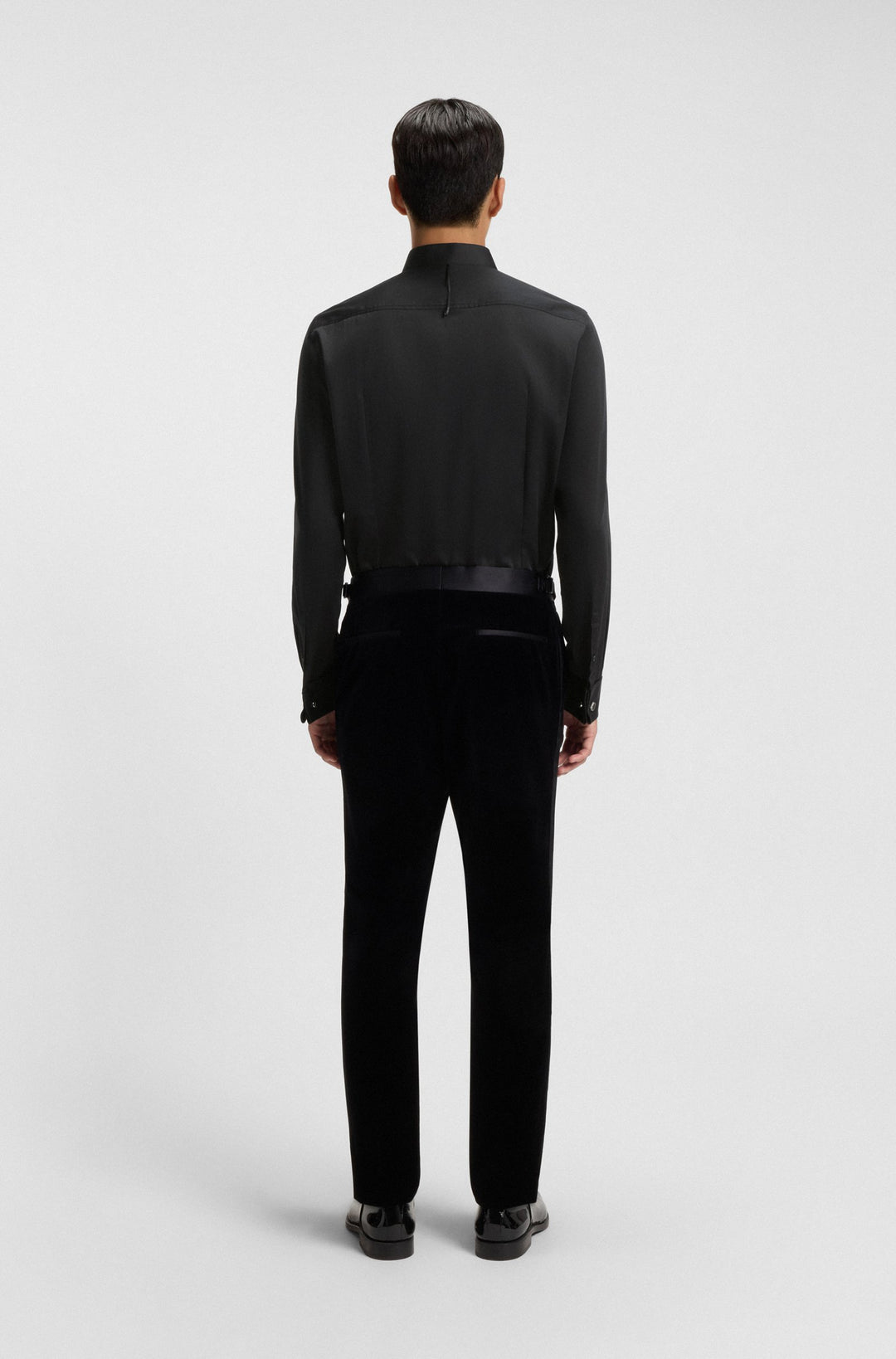 BOSS Formal Shirts Slim Fit - H-HANK-W-TUX3-DC-254 50550662- Concorde Fashion#color_black-001