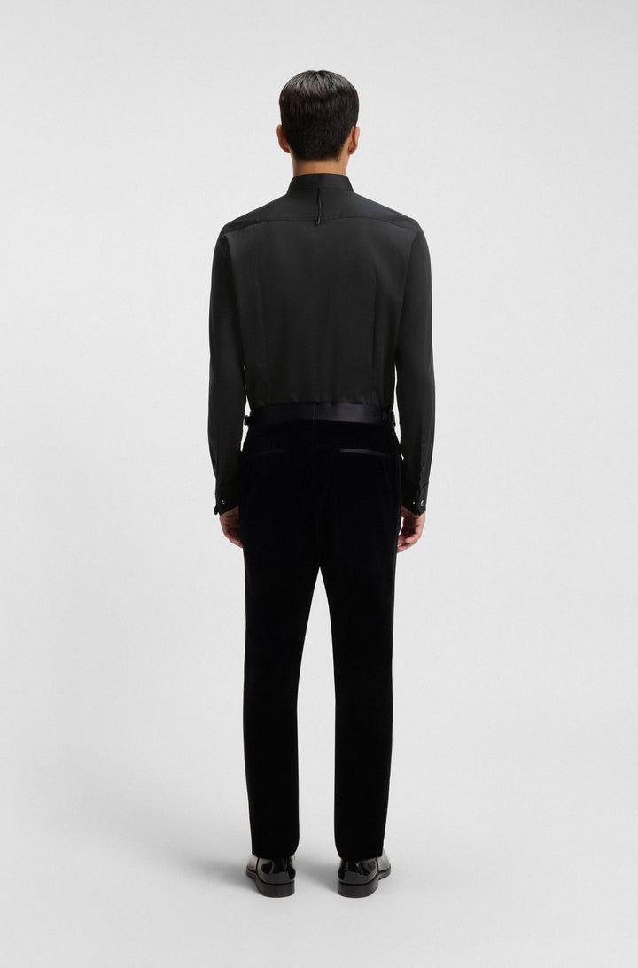 BOSS Formal Shirts Slim Fit - H-HANK-W-TUX3-DC-254 50550662- Concorde Fashion#color_black-001