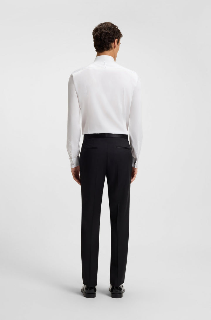 BOSS Formal Shirts Slim Fit - H-HANK-W-TUX3-DC-254 50550662- Concorde Fashion#color_white-100