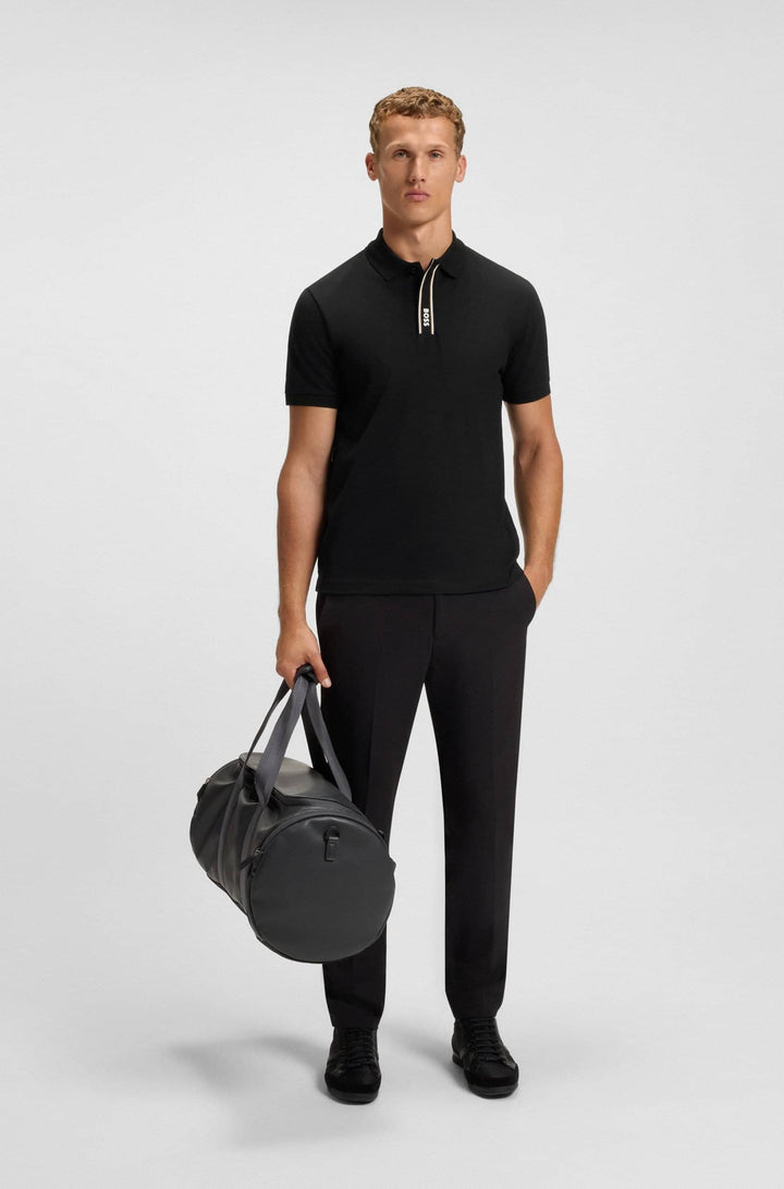 BOSS Polos Regular Fit - PL_PADDY GOC 50549362- Concorde Fashion#color_black-001