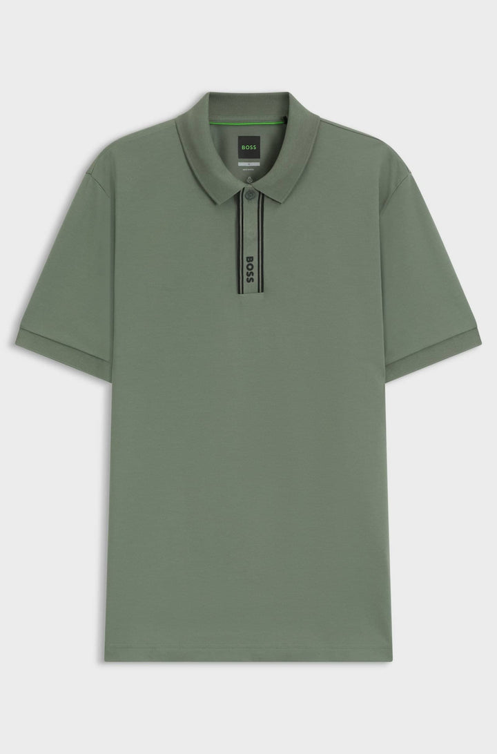 BOSS Polos Regular Fit - PL_PADDY GOC 50549362- Concorde Fashion#color_green-358