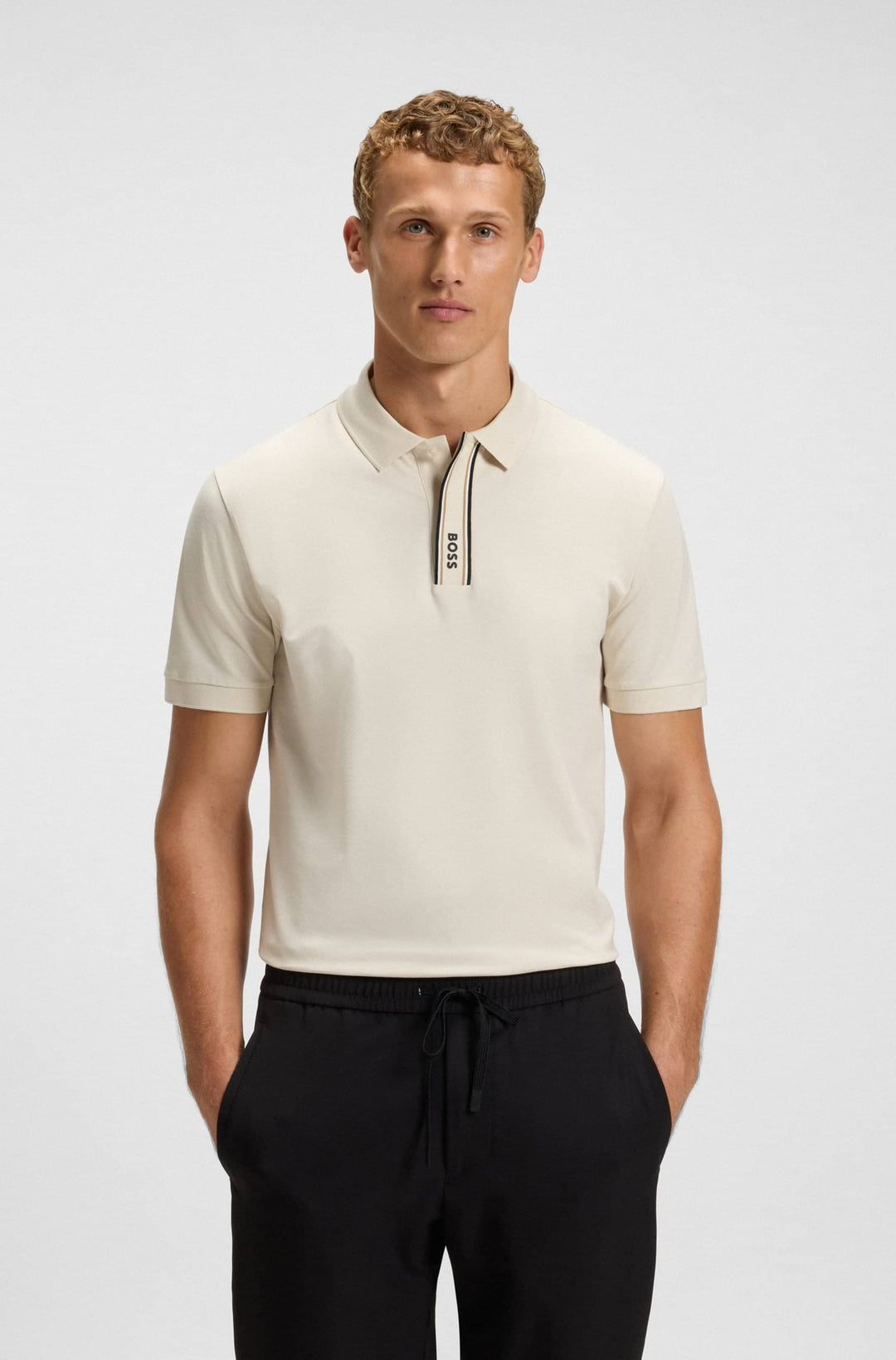 BOSS Polos Regular Fit - PL_PADDY GOC 50549362- Concorde Fashion#color_white-131