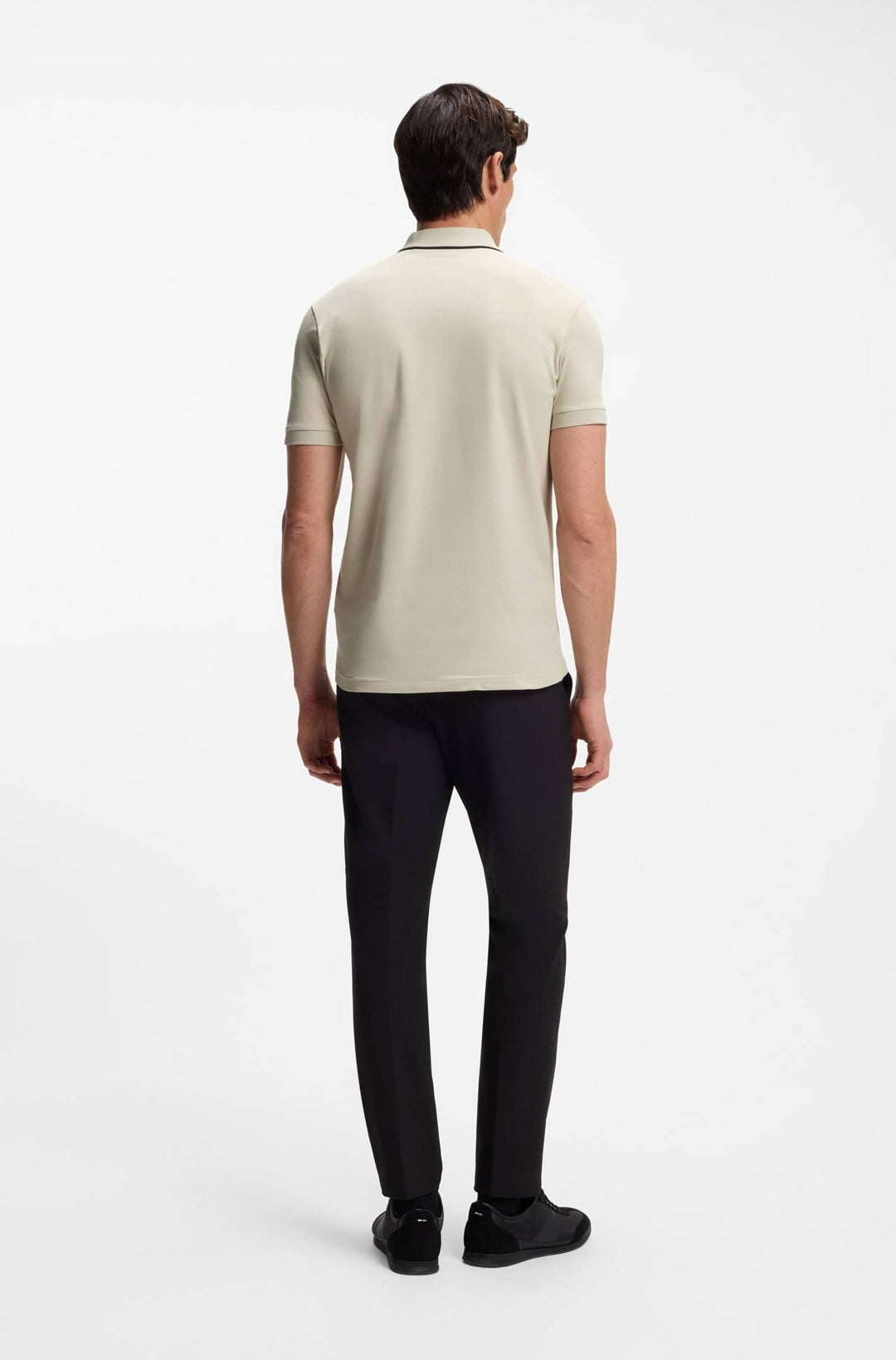 BOSS Polos Slim Fit - PHILIX GOC 50555698- Concorde Fashion#color_beige-273