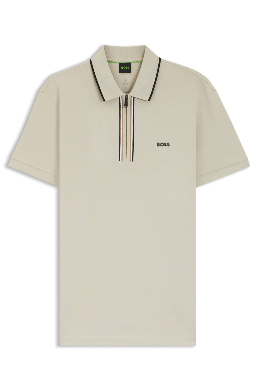 BOSS Polos Slim Fit - PHILIX GOC 50555698- Concorde Fashion#color_beige-273