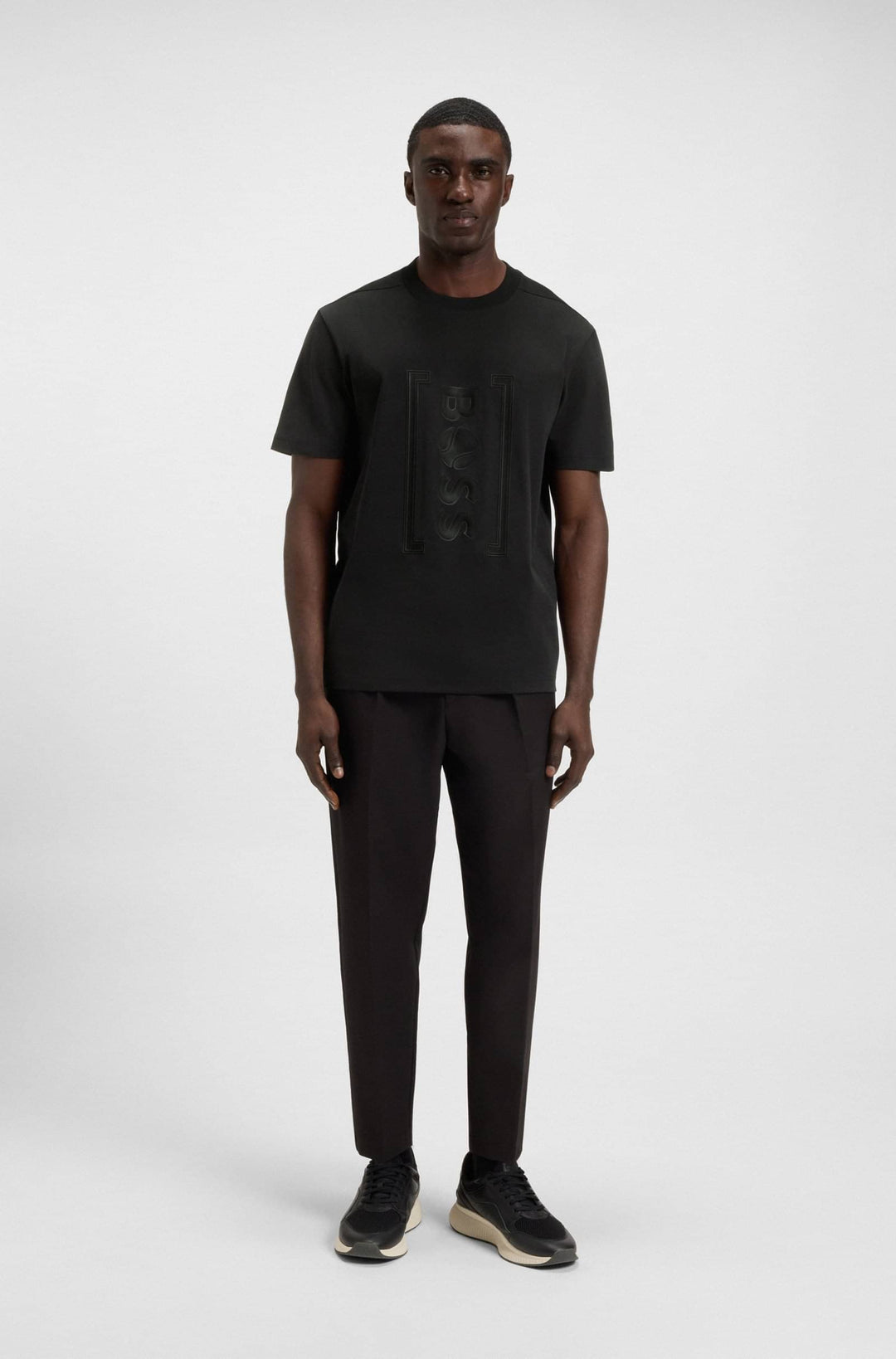 BOSS T-Shirts Relaxed Fit - TEE ICONIC TL 50543905- Concorde Fashion#color_black-001