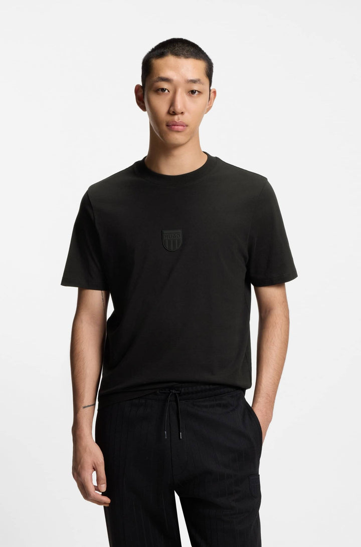 HUGO T-Shirts Regular Fit - DARVISH 50553437- Concorde Fashion#color_black-001