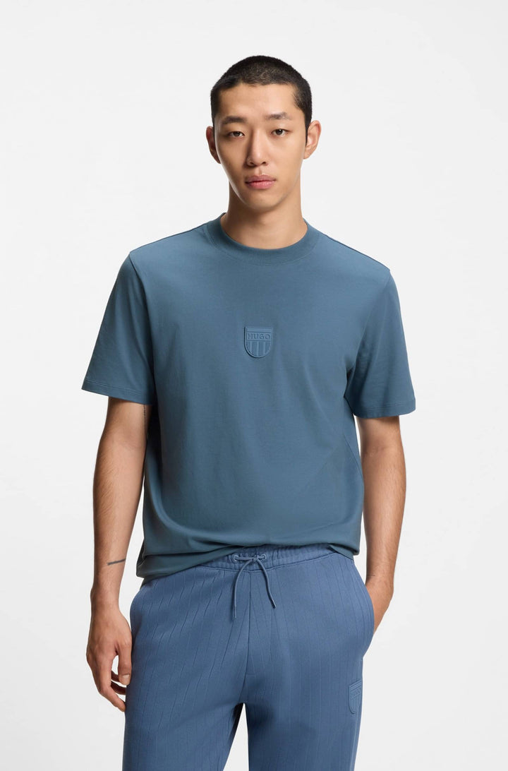 HUGO T-Shirts Regular Fit - DARVISH 50553437- Concorde Fashion#color_blue-496