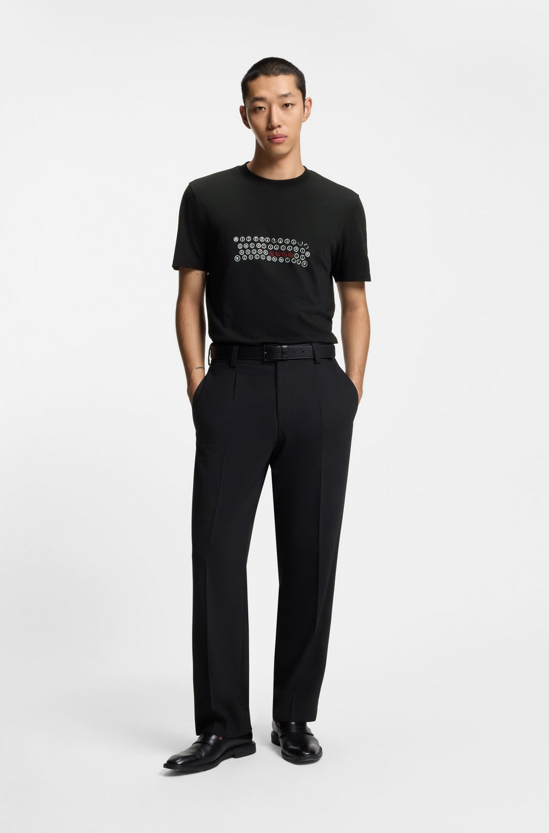 HUGO T-Shirts Regular Fit - DEYSS 50553755- Concorde Fashion#color_black-001