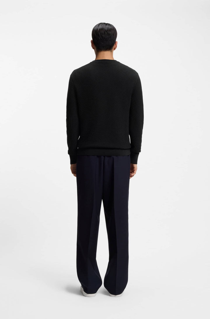 BOSS Sweaters Regular Fit - H-IMBERTO 50545283- Concorde Fashion#color_black-001