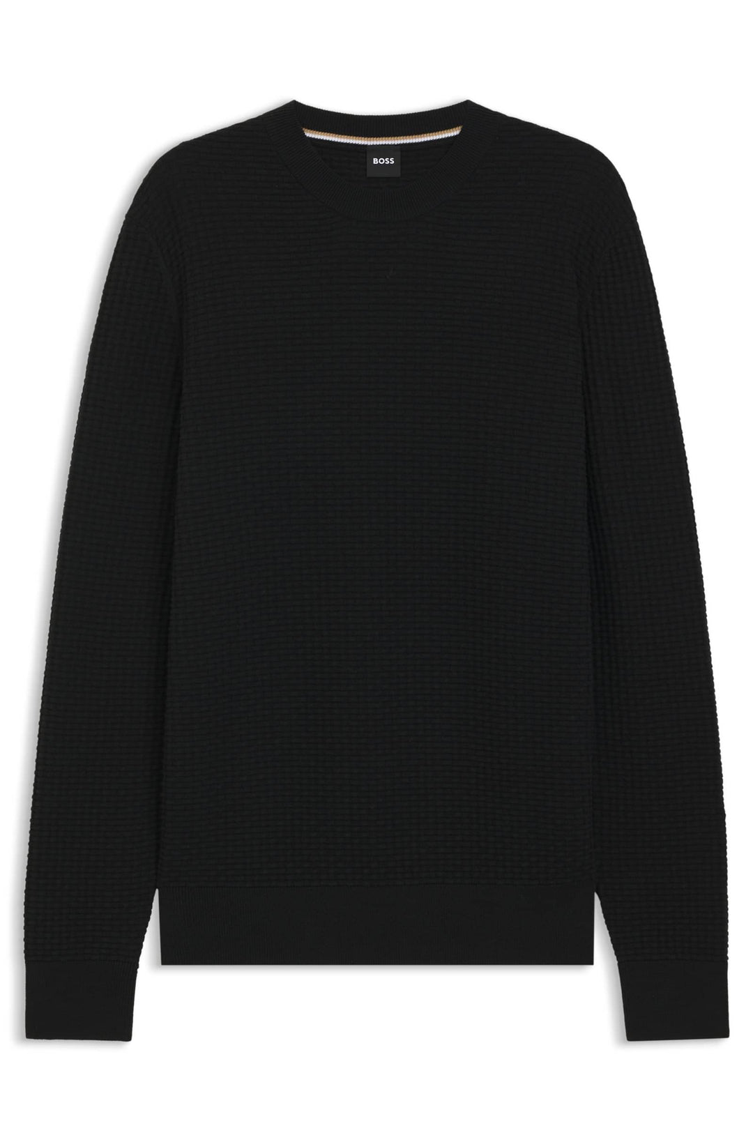 BOSS Sweaters Regular Fit - H-IMBERTO 50545283- Concorde Fashion#color_black-001