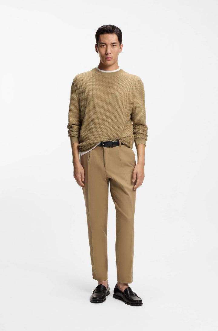 BOSS Sweaters Regular Fit - H-IMBERTO 50545283- Concorde Fashion#color_beige-252