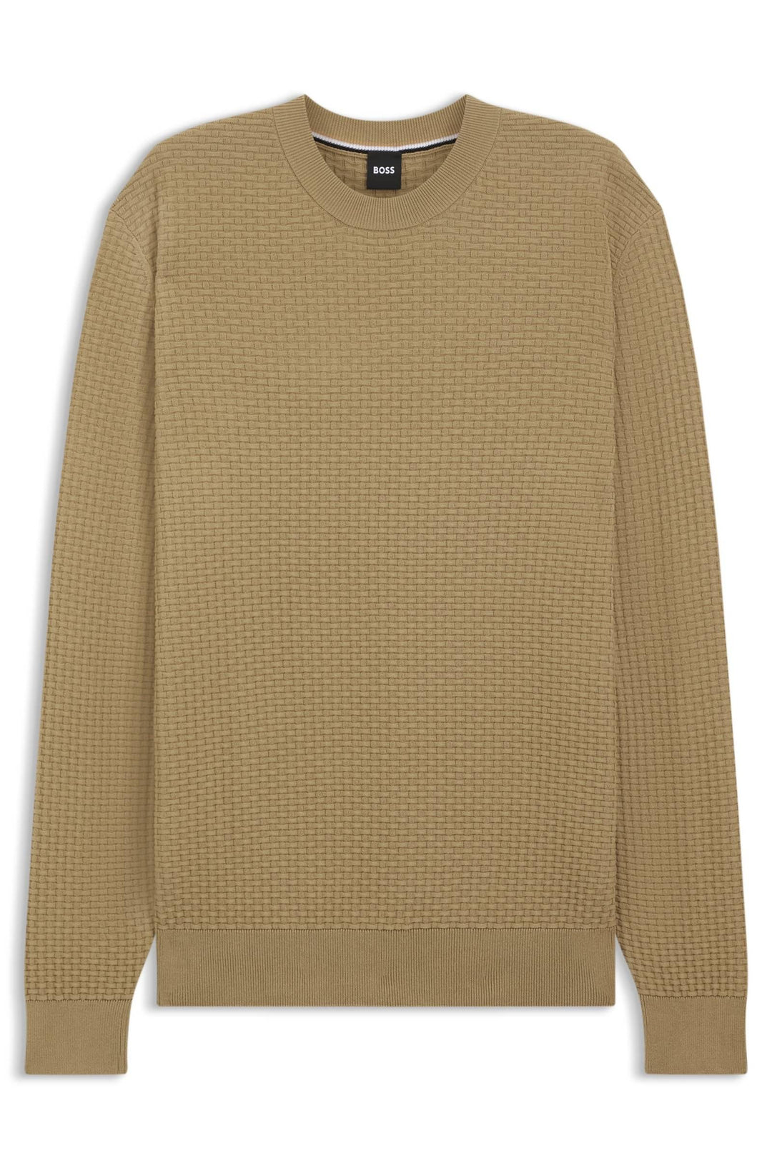 BOSS Sweaters Regular Fit - H-IMBERTO 50545283- Concorde Fashion#color_beige-252