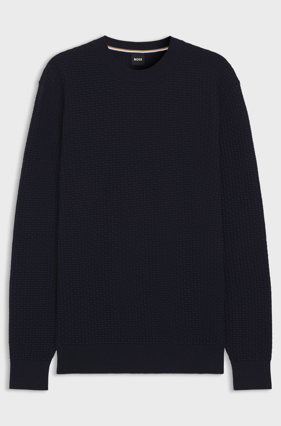 BOSS Sweaters Regular Fit - H-IMBERTO 50545283- Concorde Fashion#color_navy-404