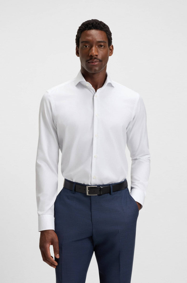 BOSS Formal Shirts Regular Fit - H-JOE-SPR-B1-C1-253 50548789- Concorde Fashion#color_white-100