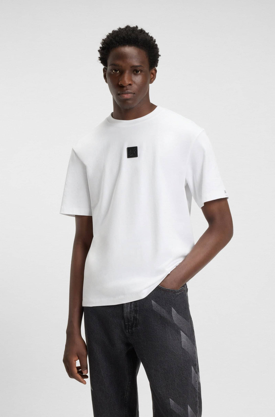 HUGO T-Shirts Relaxed Fit - DOGOS_RB 50549304- Concorde Fashion#color_white-100