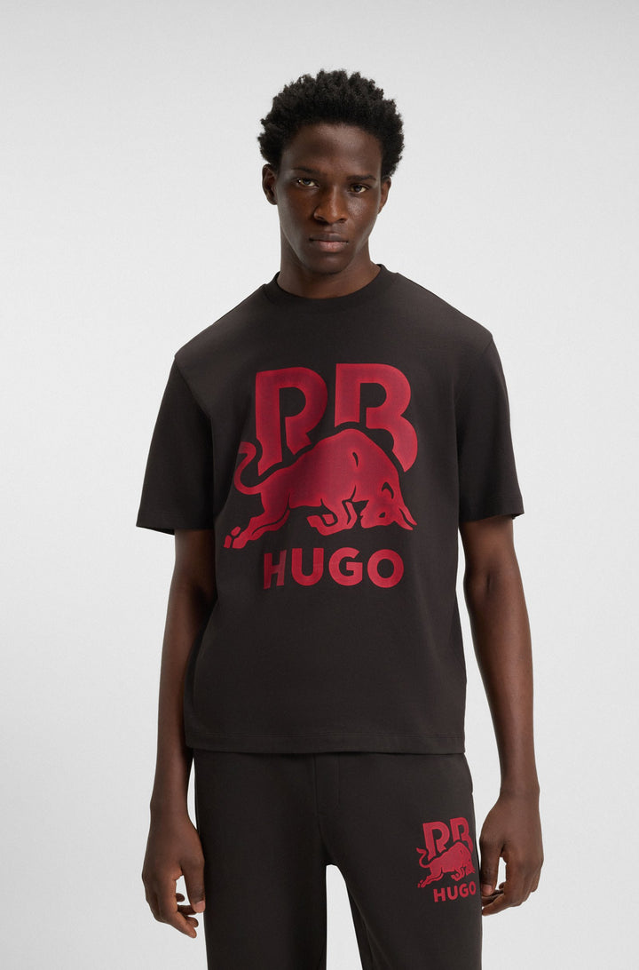 HUGO T-Shirts Relaxed Fit - DAYLA_RB 50551836- Concorde Fashion#color_brown-205