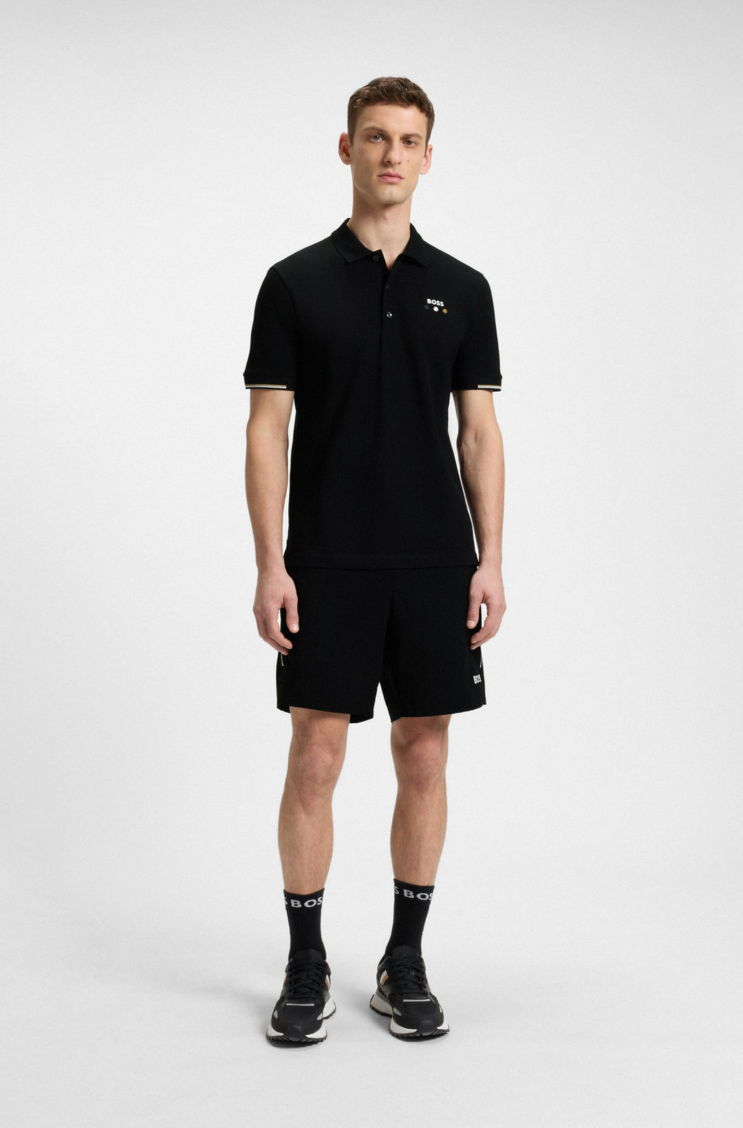 BOSS Polos Regular Fit - PADDY BOSS OPEN 25 50545707- Concorde Fashion#color_black-001