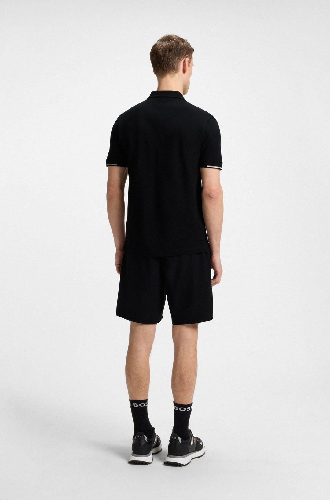 BOSS Polos Regular Fit - PADDY BOSS OPEN 25 50545707- Concorde Fashion#color_black-001