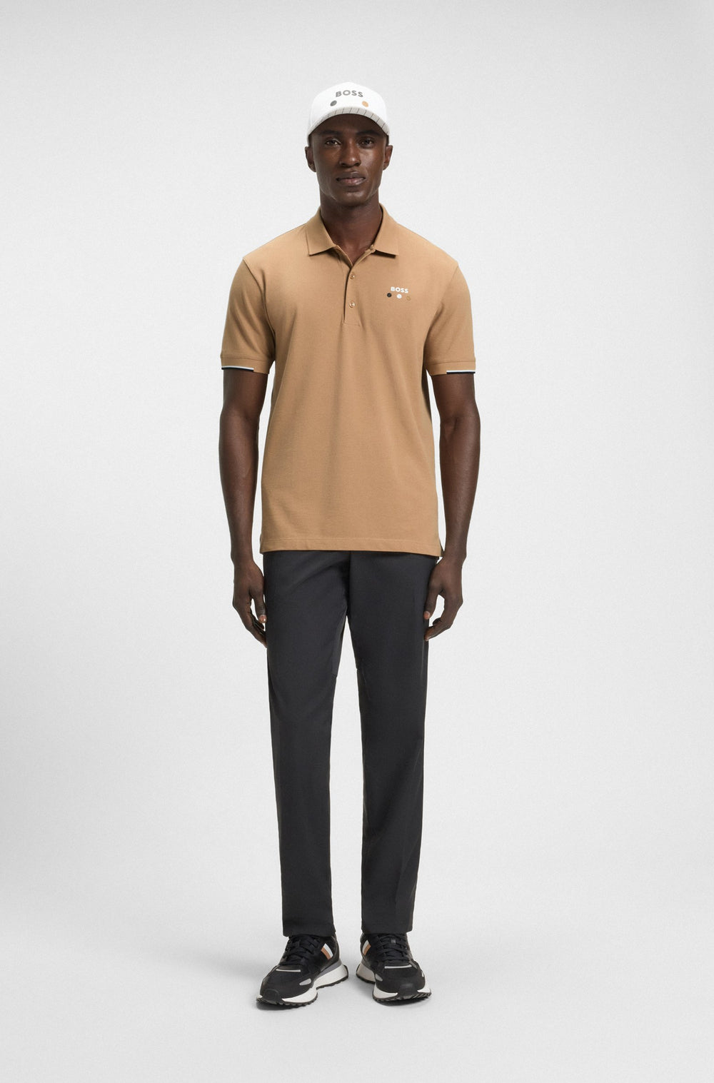 BOSS Polos Regular Fit - PADDY BOSS OPEN 25 50545707- Concorde Fashion#color_beige-260