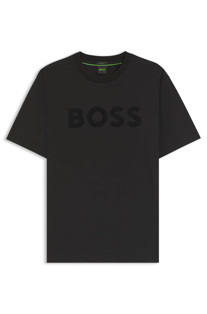 BOSS T-Shirts Relaxed Fit - TS_ICONIC LOGO 50553636- Concorde Fashion#color_black-001