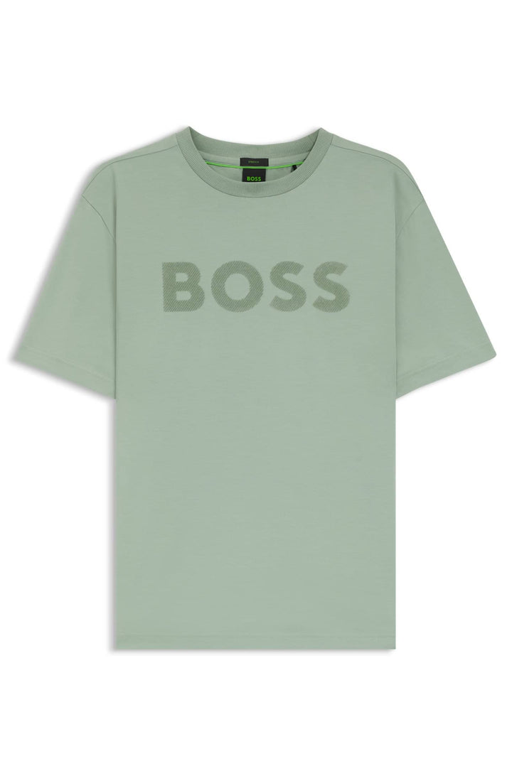 BOSS T-Shirts Relaxed Fit - TS_ICONIC LOGO 50553636- Concorde Fashion#color_green-357