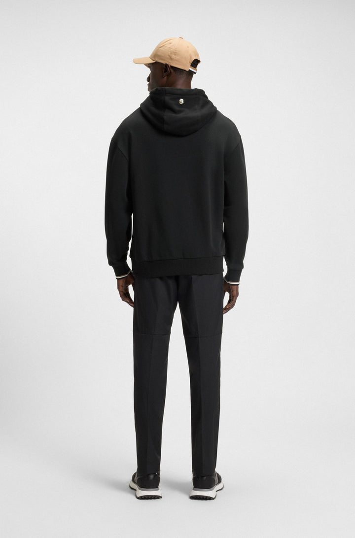 BOSS Hoodies Regular Fit - HOODIE BOSS OPEN 25 50545708- Concorde Fashion#color_black-001