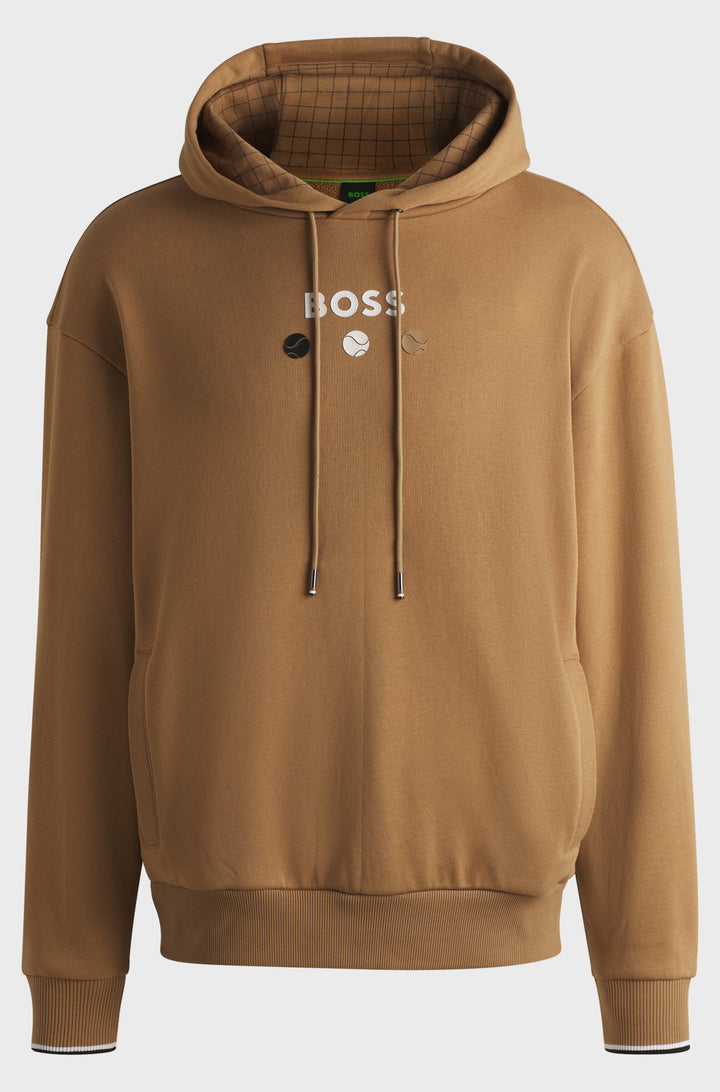 BOSS Hoodies Regular Fit - HOODIE BOSS OPEN 25 50545708- Concorde Fashion#color_beige-260