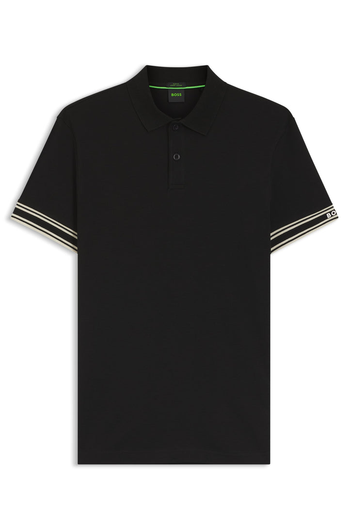 BOSS Polos Slim Fit - POLO ZONE 50544448- Concorde Fashion#color_black-002