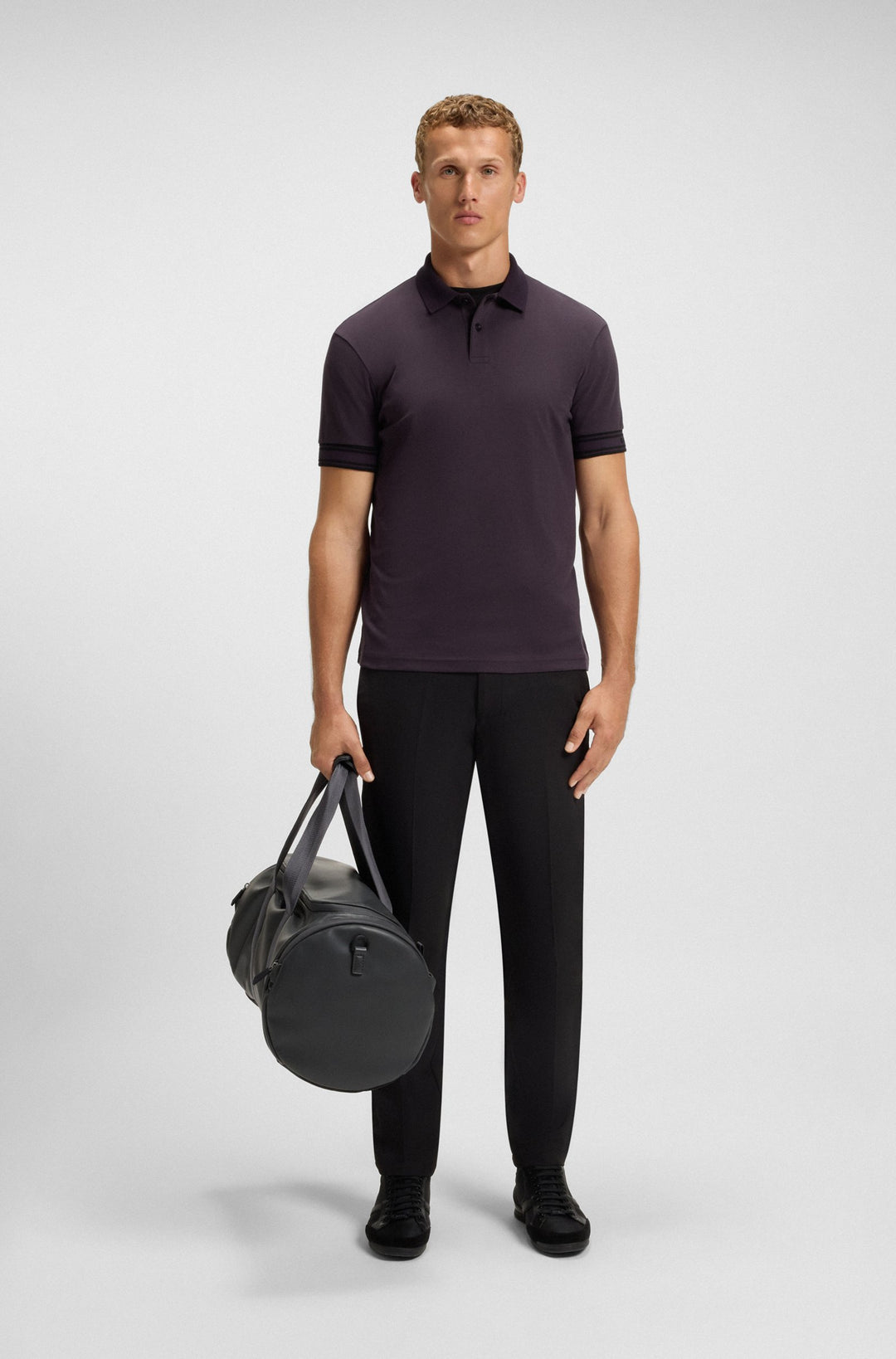 BOSS Polos Slim Fit - POLO ZONE 50544448- Concorde Fashion#color_purple-517