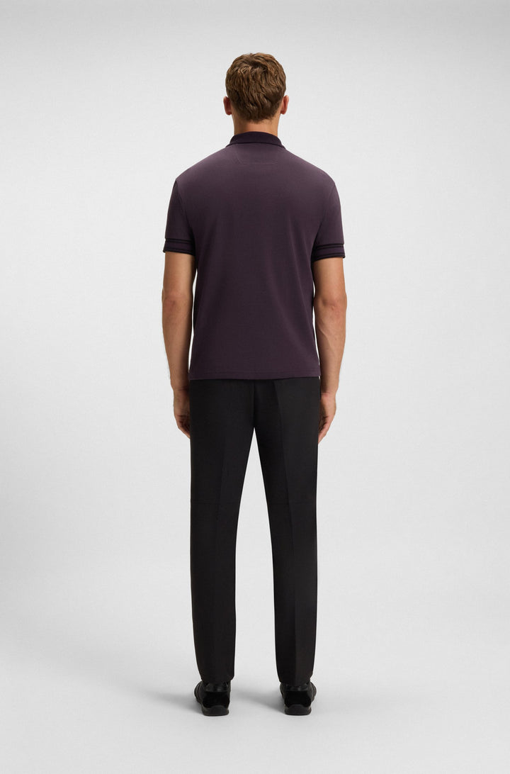 BOSS Polos Slim Fit - POLO ZONE 50544448- Concorde Fashion#color_purple-517