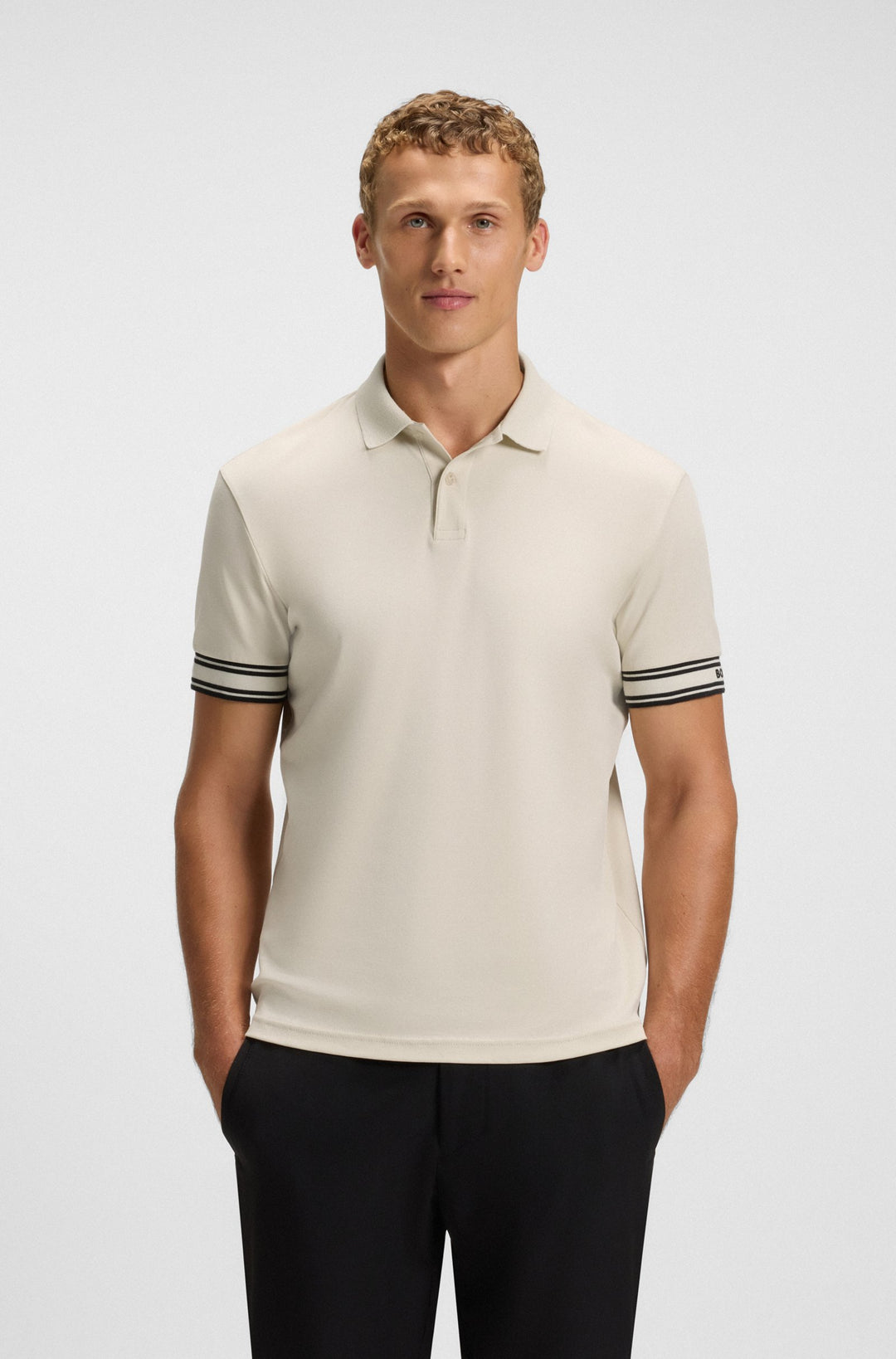 BOSS Polos Slim Fit - POLO ZONE 50544448- Concorde Fashion#color_white-131