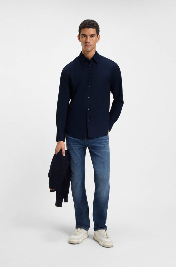 BOSS Casual Shirts Regular Fit - RELEGANT_6_M 50548959- Concorde Fashion#color_navy-404