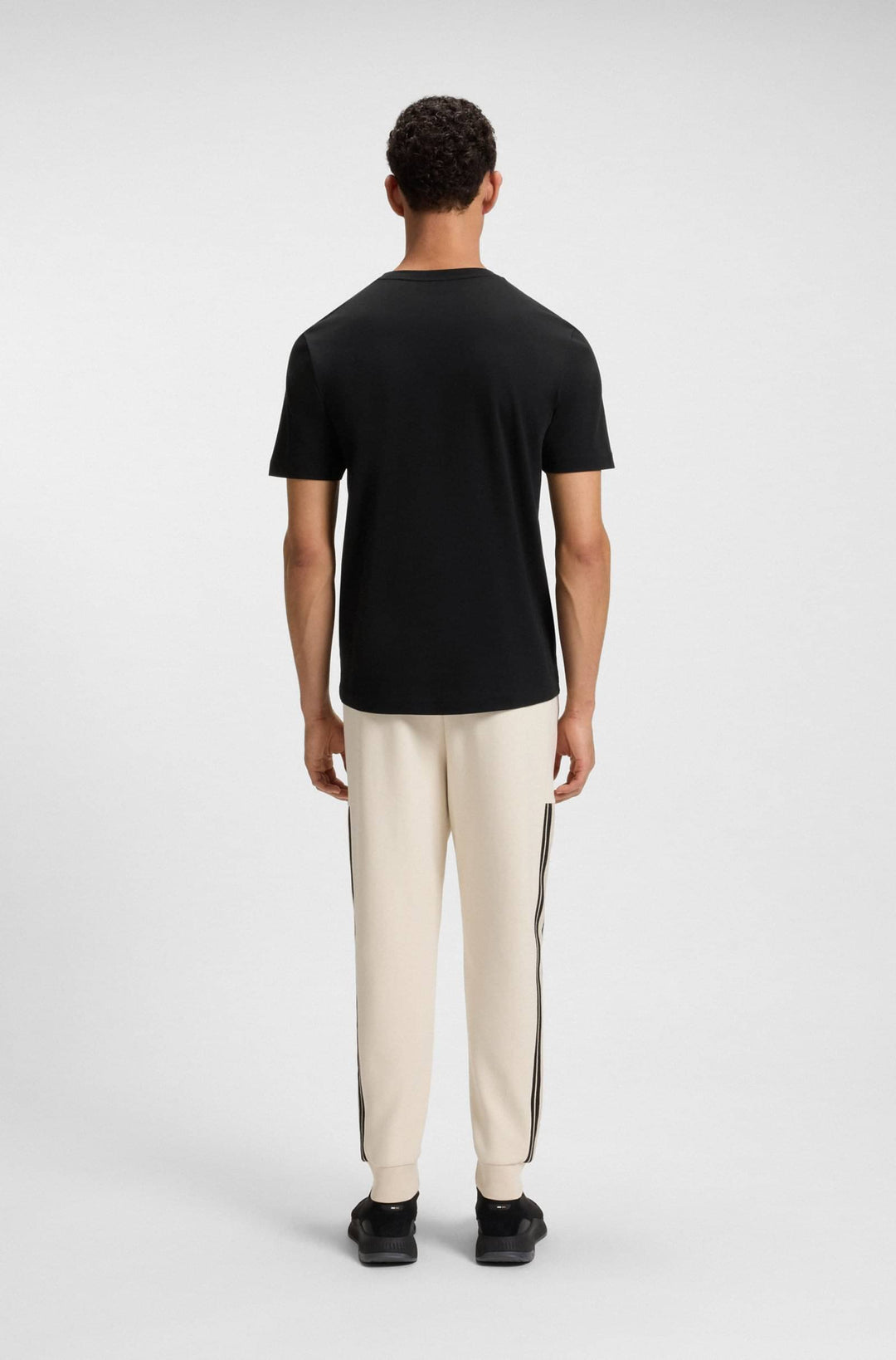 BOSS T-Shirts Regular Fit - TEE LOGO FUTURE 50543796- Concorde Fashion#color_black-001