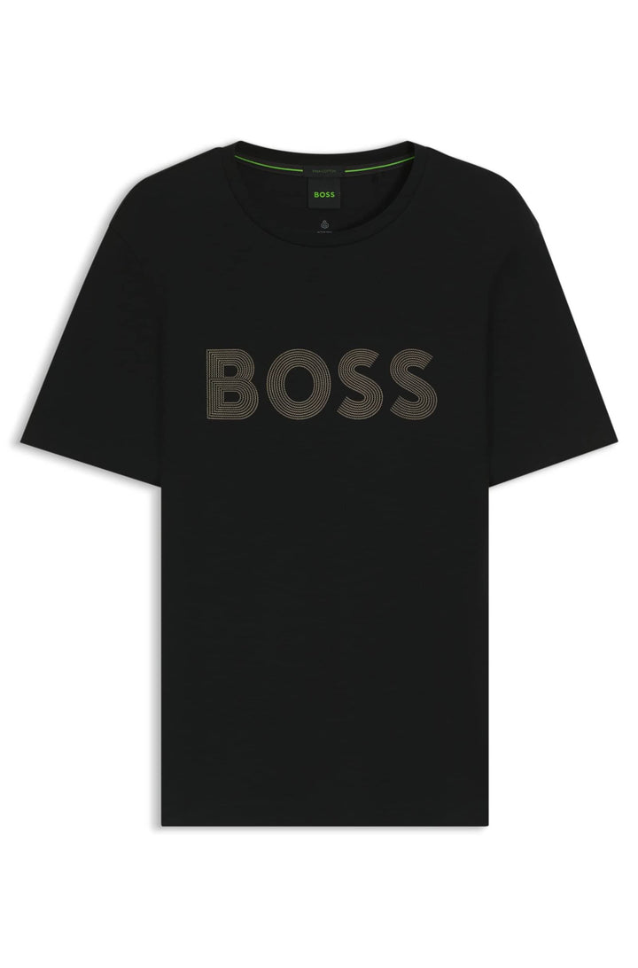 BOSS T-Shirts Regular Fit - TEE LOGO FUTURE 50543796- Concorde Fashion#color_black-001