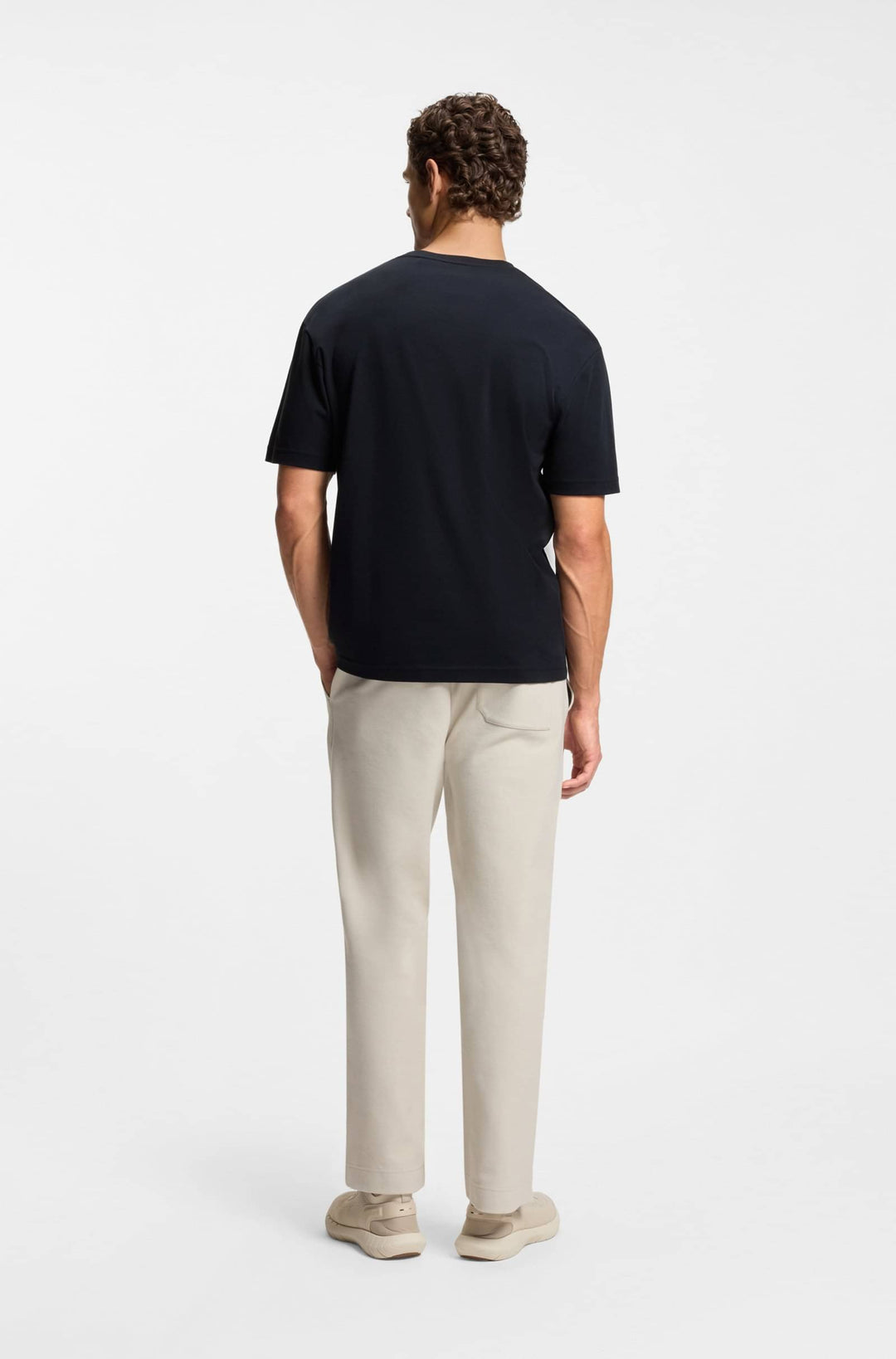 BOSS T-Shirts Regular Fit - TS_JOIN RELAXED GRX 50554365- Concorde Fashion#color_navy-402