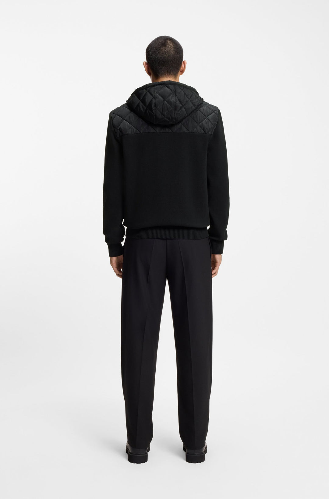 HUGO Casual Jackets Regular Fit - SYLON 50547003- Concorde Fashion#color_black-001