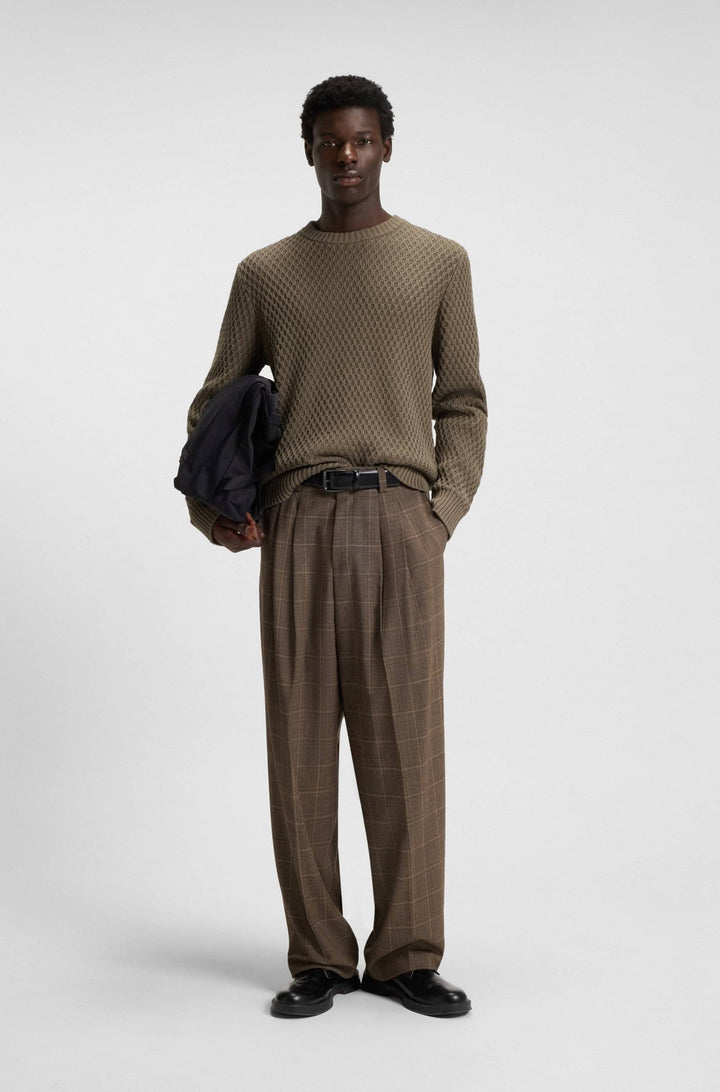 HUGO Sweaters Regular Fit - SYER 50546995- Concorde Fashion#color_grey-032