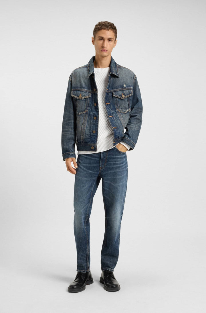 HUGO Sweaters Regular Fit - SYER 50546995- Concorde Fashion#color_white-102