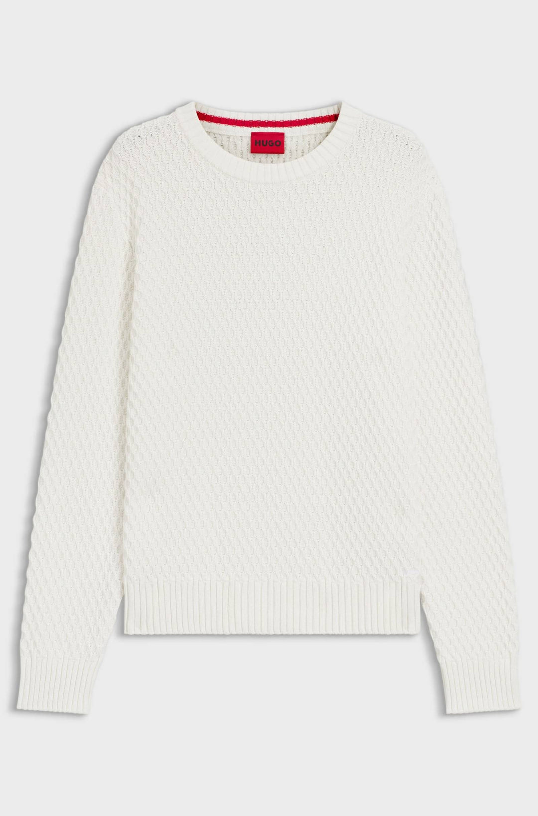 HUGO Sweaters Regular Fit - SYER 50546995- Concorde Fashion#color_white-102