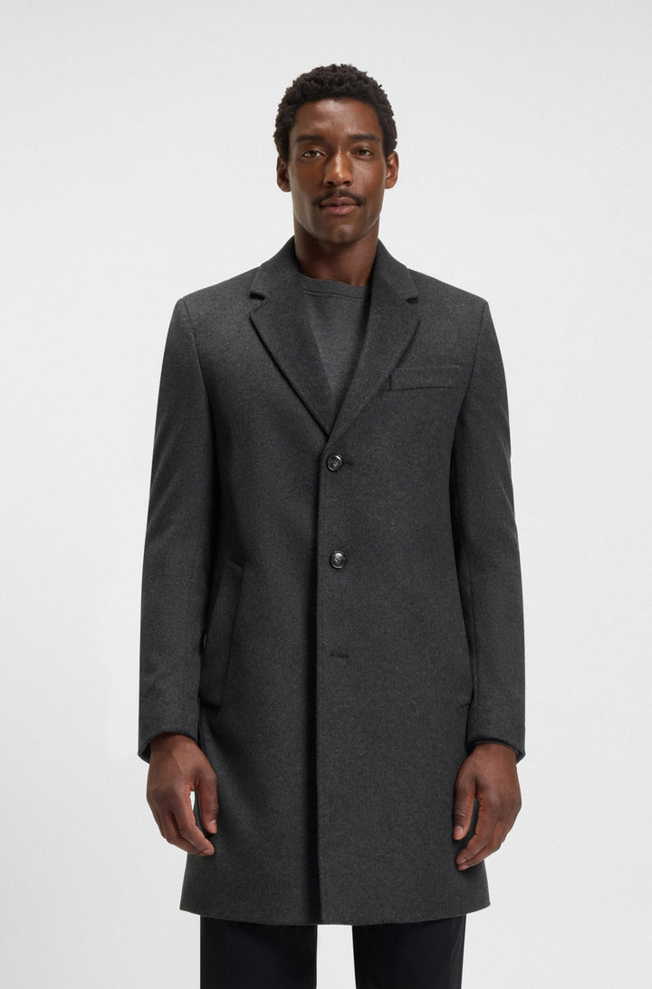 BOSS Coats Slim Fit - H-HYDE-254 50549187- Concorde Fashion#color_grey-030