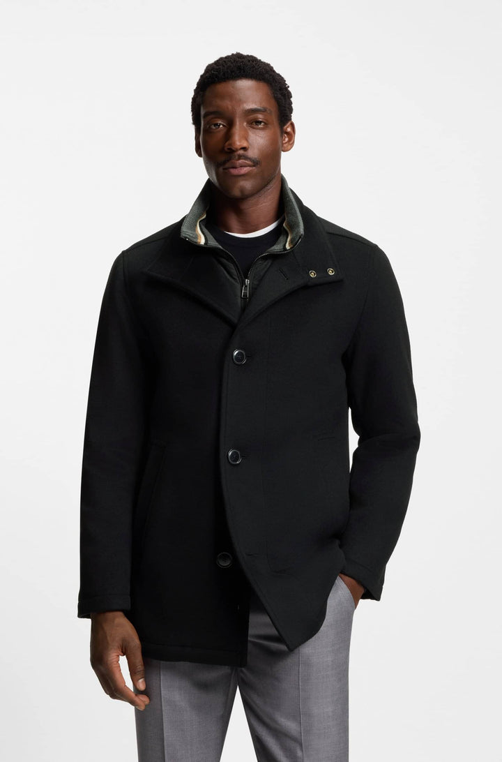 BOSS Coats Relaxed Fit - H-COXTAN-234 50549193- Concorde Fashion#color_black-001