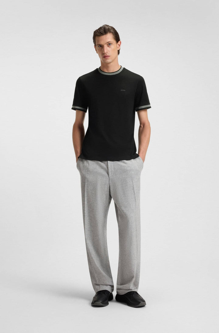 BOSS T-Shirts Slim Fit - H-TESSLER 200 50543858- Concorde Fashion#color_black-002