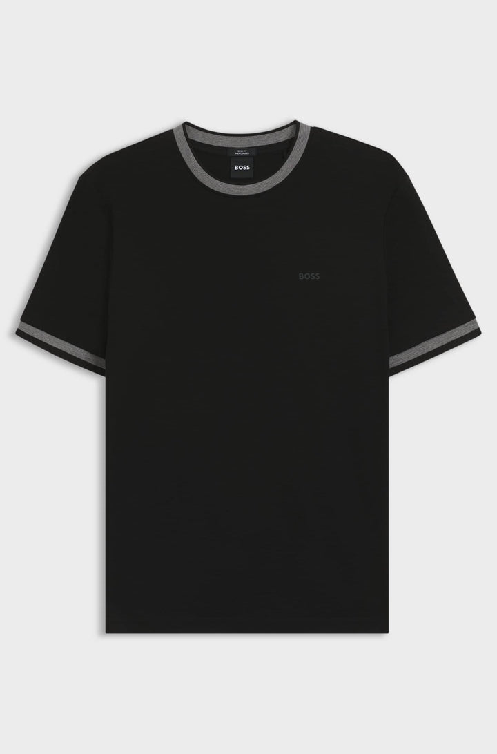 BOSS T-Shirts Slim Fit - H-TESSLER 200 50543858- Concorde Fashion#color_black-002