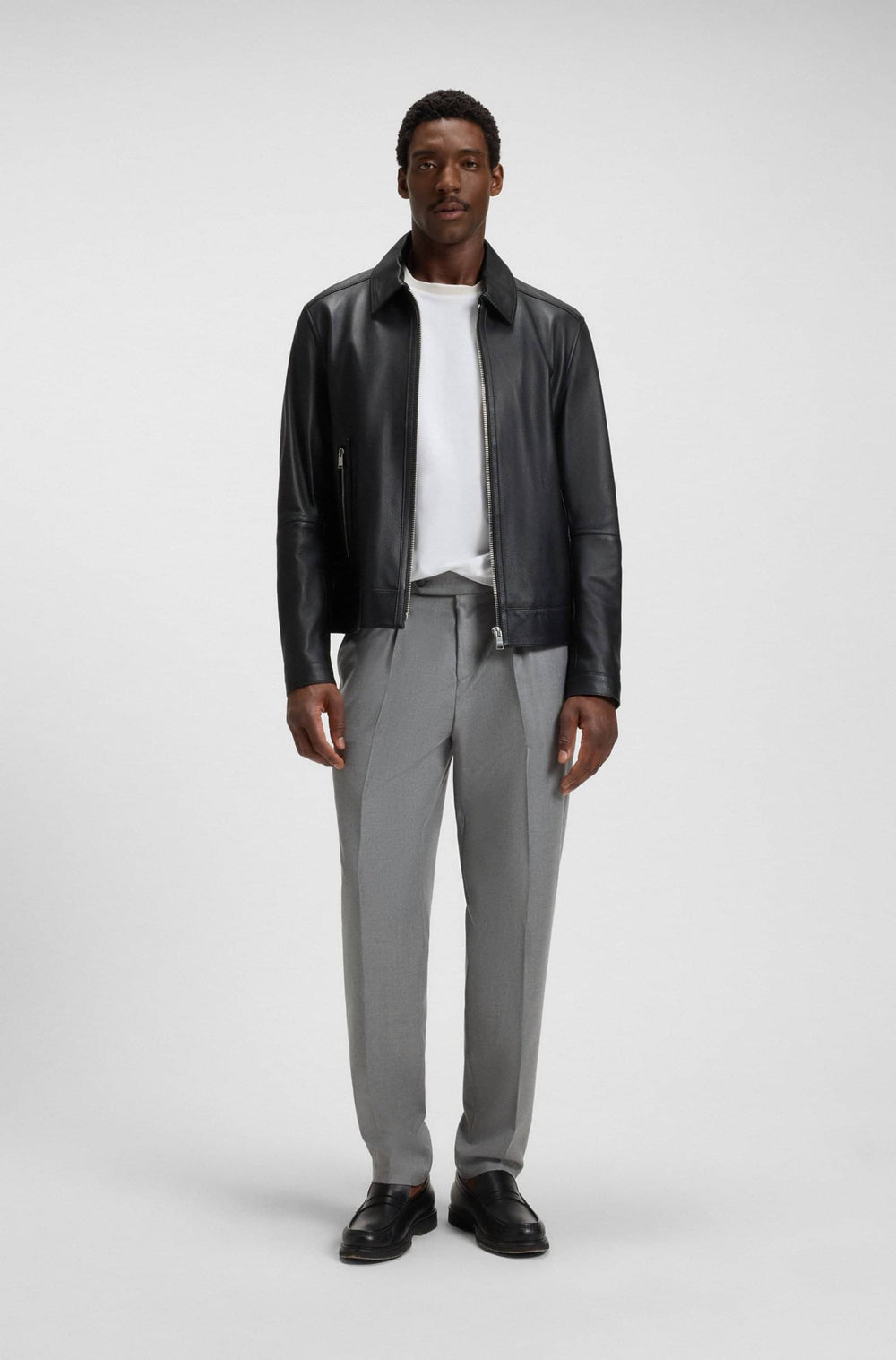 BOSS T-Shirts Slim Fit - H-TESSLER 200 50543858- Concorde Fashion#color_white-100