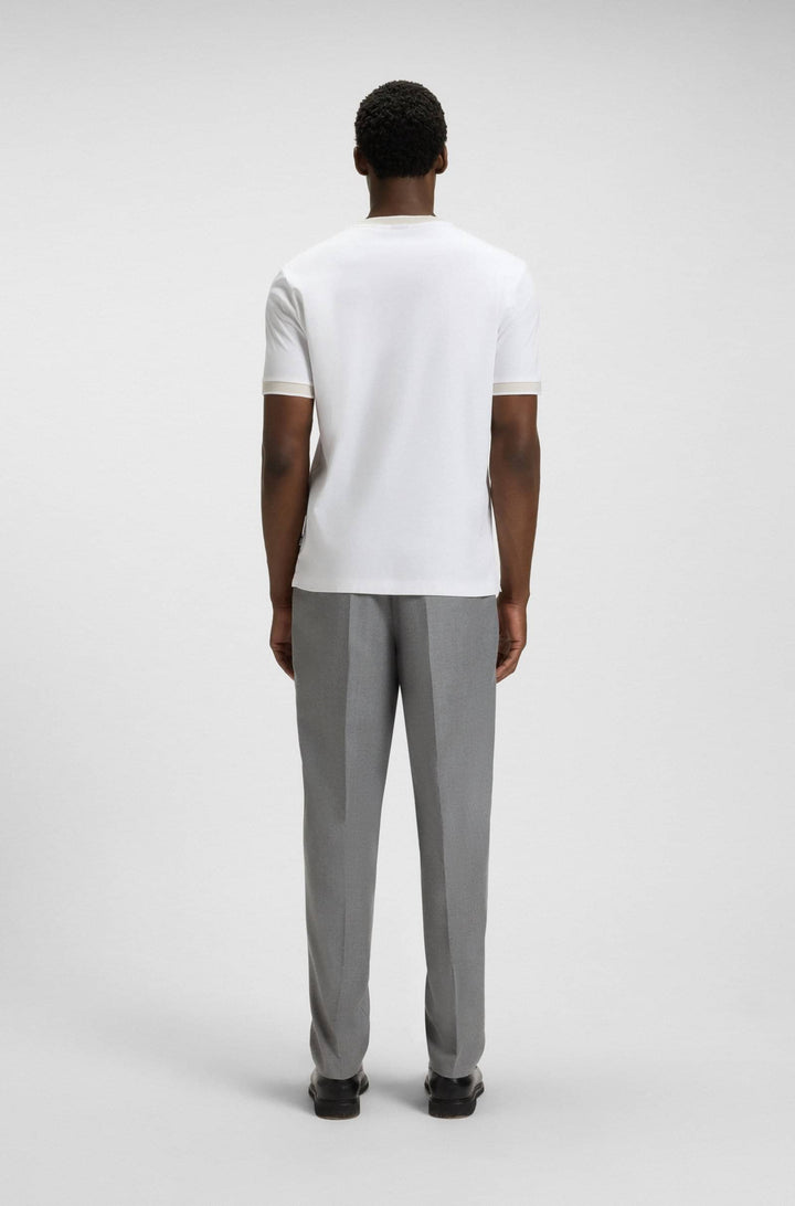 BOSS T-Shirts Slim Fit - H-TESSLER 200 50543858- Concorde Fashion#color_white-100